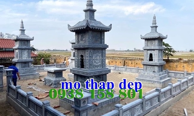 Mộ tháp Phật Giáo đá xanh bán Tây Ninh