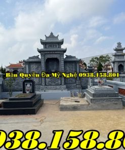 Làm lăng mộ gia tộc đá tại Khánh Hòa