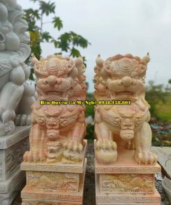 Mẫu kỳ lân đá khối xanh đẹp bán tại Kon Tum