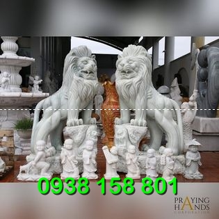 Mẫu kỳ lân đá từ đường tại Ninh Thuận