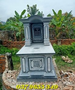 mẫu mộ đá 1 mái bán tại Bình Phước