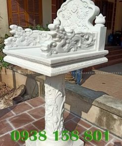 Mẫu cây hương thờ thiên bằng đá bán tại Bạc Liêu