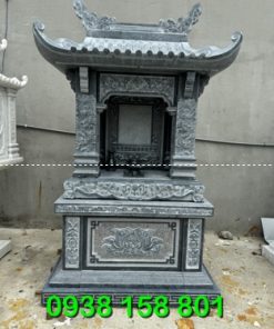 mẫu miếu thờ thần linh bằng đá tại Phú Yên