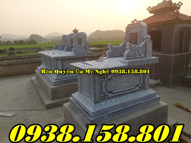 Mẫu Mộ đá Không Mái Che đẹp Bán Tại Ninh Thuận 