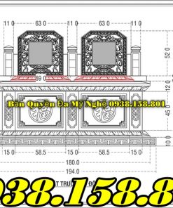 Mẫu mộ đôi ông bà bán tại Bà Rịa - Vũng Tàu