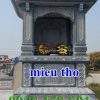 Miếu thờ để tro cốt bằng đá ở Quảng Ninh