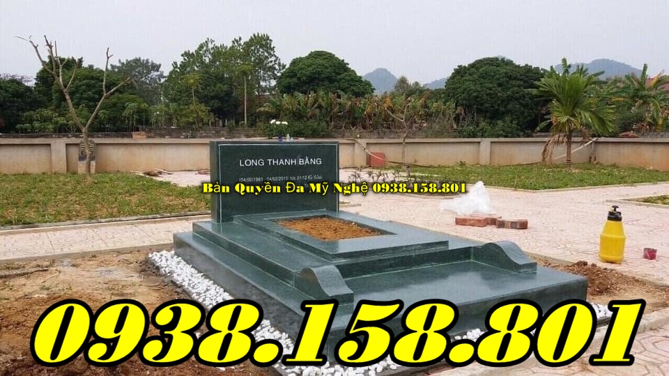 Những mẫu mộ tam cấp đá khối tại Hồ Chí Minh - Sài Gòn