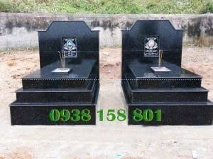 Mộ tam cấp đá granite Việt Nam