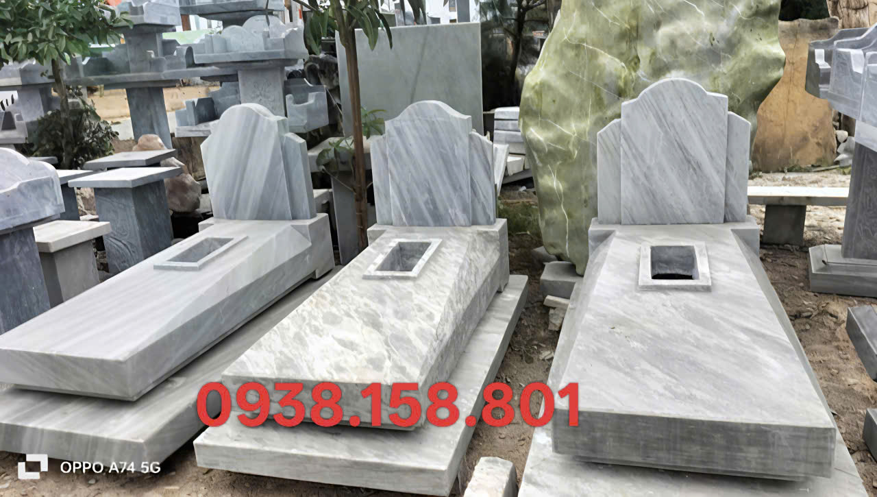 Loại mộ tam cấp đá nguyên khối