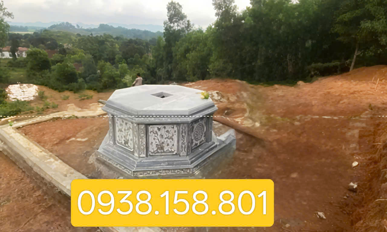 Mẫu mộ tam cấp lục giác - mộ tổ