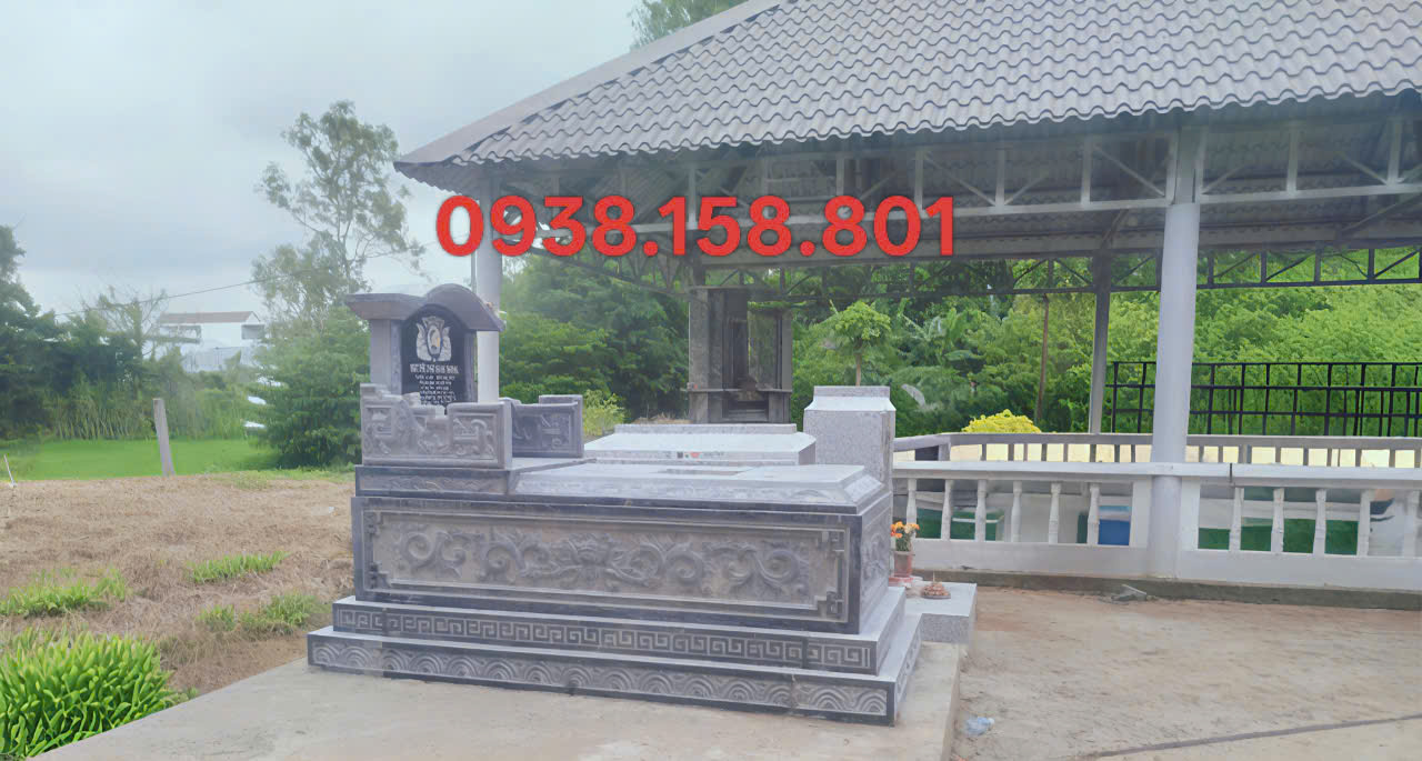 Mộ không mái dá xanh THanh Hóa tại phường Tân Ninh