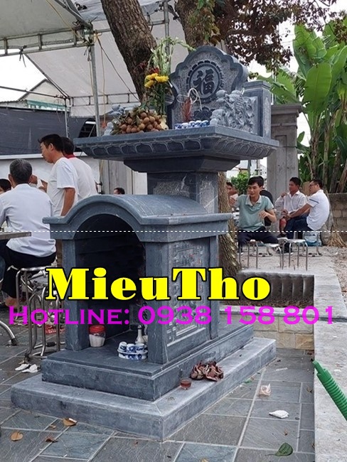 Bình Phước những mẫu am thờ ngoài trời - thờ tro cốt đá khối