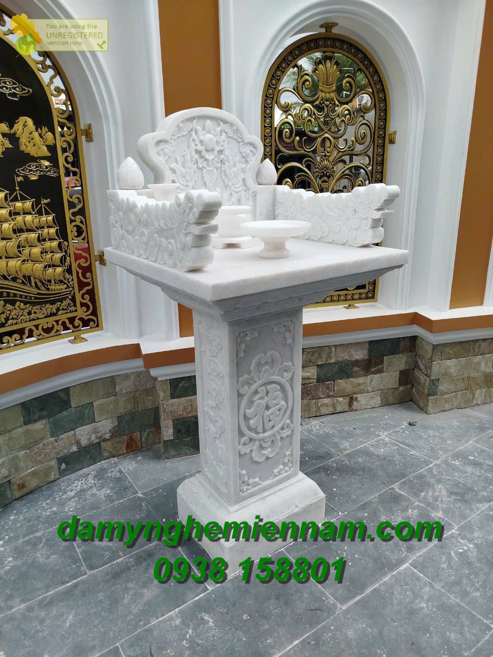 Phong tục đặt bàn thờ thiên tại Long An