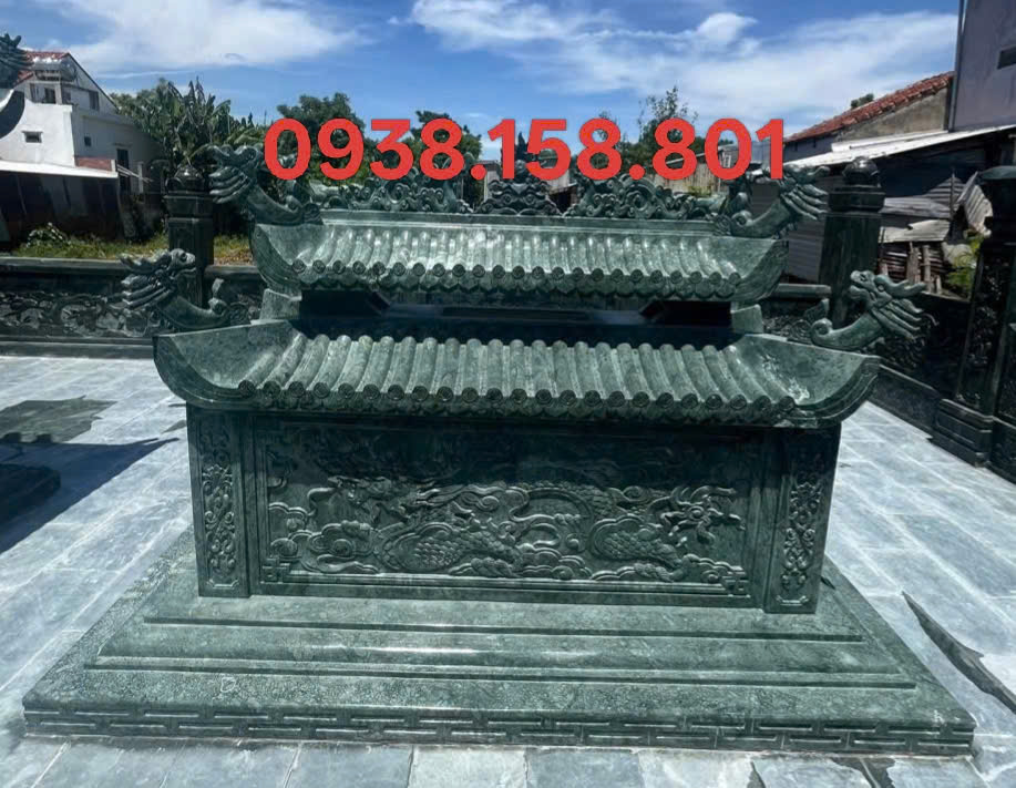 Mộ đá xanh ấn đẹp hiện tại nhất hiện nay
