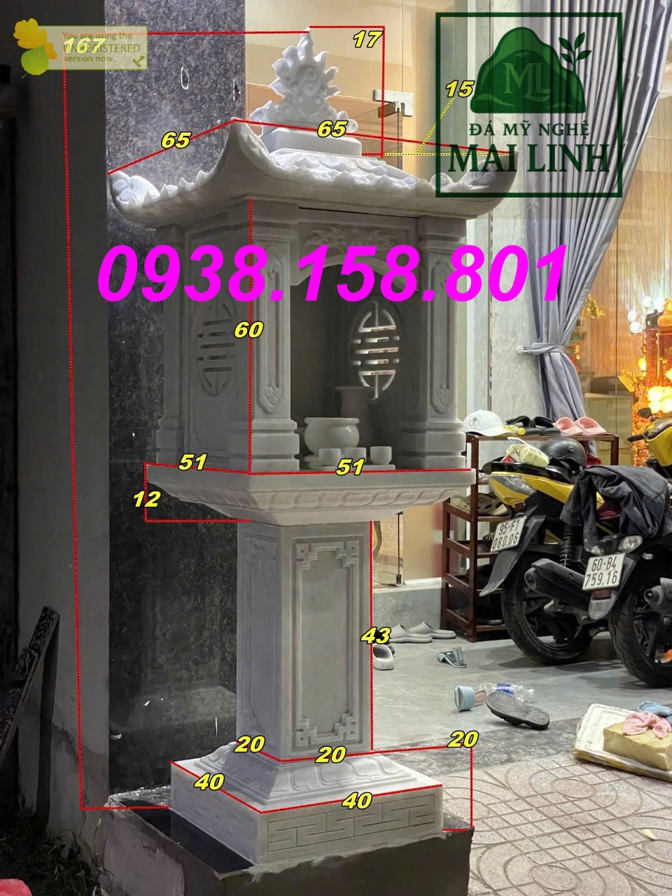 Bàn thờ thiên ngoài trời